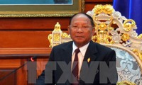 Chủ tịch Quốc hội Campuchia tiếp Đoàn đại biểu Ủy ban Mặt trận Tổ quốc Việt Nam TPHCM