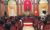 Phó Chủ tịch nước Đặng Thị Ngọc Thịnh tiếp Đoàn đại biểu học sinh, sinh viên dân tộc thiểu số