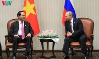 Chủ tịch nước Trần Đại Quang hội kiến các lãnh đạo APEC