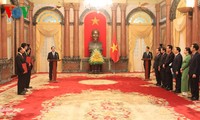 Chủ tịch nước Trần Đại Quang trao Quyết định bổ nhiệm 3 Đại sứ