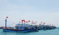 Nam Trung bộ: Ngư dân mở biển thẳng tiến ra ngư trường truyền thống Trường Sa