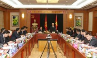 Tổng Bí thư Nguyễn Phú Trọng làm việc với Ban Kinh tế Trung ương