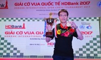Lê Quang Liêm vô địch giải Cờ vua Quốc tế HDBank 2017 