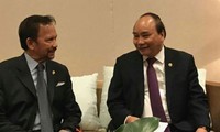 Thủ tướng Nguyễn Xuân Phúc gặp Quốc vương Brunei