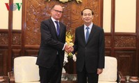 Chủ tịch nước Trần Đại Quang tiếp Đại sứ Áo chào từ biệt