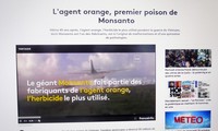 Truyền hình Pháp đưa tin về vụ kiện da cam