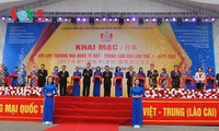 Khai mạc Hội chợ thương mại Quốc tế Việt - Trung 2017 tại tỉnh Lào Cai