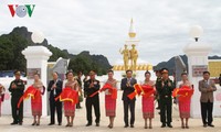 55 năm quan hệ Việt Nam-Lào: Khánh thành và bàn giao Đài tưởng niệm Liên minh chiến đấu Việt Nam-Lào