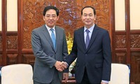 Chủ tịch nước Trần Đại Quang tiếp Đại sứ Trung Quốc chào từ biệt nhân dịp kết thúc nhiệm kỳ