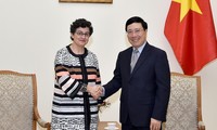 Phó Thủ tướng Phạm Bình Minh tiếp Giám đốc Điều hành Trung tâm Thương mại Quốc tế