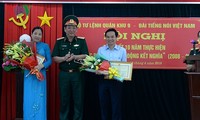 10 năm thực hiện “Quy ước phối hợp hoạt động kết nghĩa” giữa Đài TNVN và Bộ Tư lệnh quân khu 9