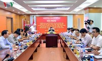 Phó Chủ tịch Quốc hội Tòng Thị Phóng kiểm tra thực hiện Nghị quyết Trung ương 4 tại Đài TNVN