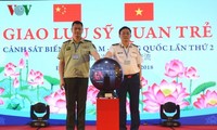 Giao lưu sỹ quan trẻ Cảnh sát biển Việt Nam - Trung Quốc