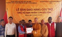 Trung ương Giáo hội Phật giáo Việt Nam trao hàng cứu trợ nạn nhân siêu bão Idai tại Mozambique