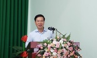 Trưởng Ban Tuyên giáo Trung ương Võ Văn Thưởng tiếp xúc cử tri tỉnh Đồng Nai