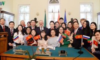 Chủ tịch Quốc hội Nguyễn Thị Kim Ngân  thăm và nói chuyện với sinh viên trường Đại học Tổng hợp Liên bang Kazan