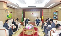 Bộ trưởng Bộ Công an Việt Nam Tô Lâm tiếp Đại sứ Vương quốc Ả-rập Xê-út tại Việt Nam Saud F.M. Alsuwelim