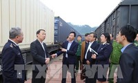 Xuất khẩu 460 tấn nông sản qua cửa khẩu ga đường sắt Quốc tế Đồng Đăng