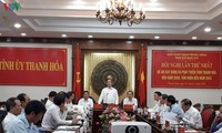 Trưởng ban Kinh tế Trung ương Nguyễn Văn Bình làm việc tại tỉnh Thanh Hóa