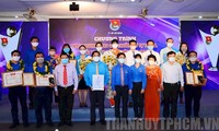Tuyên dương, trao Giải thưởng Lý Tự Trọng cho 4 cán bộ Đoàn tiêu biểu của Thành phố Hồ Chí Minh