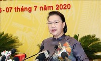 Chủ tịch Quốc hội Nguyễn Thị Kim Ngân dự khai mạc kỳ họp Hội đồng nhân dân thành phố Hà Nội
