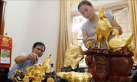Nghề quỳ vàng bạc Kiêu Kỵ được vinh danh là Di sản văn hoá phi vật thể quốc gia