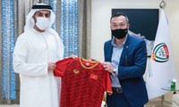 Việt Nam và UAE nhất trí mở rộng quan hệ hợp tác, phát triển bóng đá