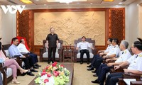 Tổng Giám đốc Đài Tiếng nói Việt Nam thăm, làm việc tại Tổng công ty Tân Cảng Sài Gòn