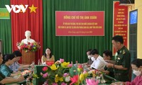 Phó chủ tịch nước Võ Thị Ánh Xuân thăm và làm việc tại Đồn Biên phòng Gành Dầu