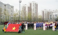 Khai mạc giải bóng đá cộng đồng người Việt tại Nga - “Lão tướng Moscow 2022“