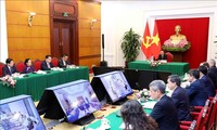 Hội đàm trực tuyến giữa Thường trực Ban Bí thư TƯ Đảng Võ Văn Thưởng và Thường trực Ban Bí thư TƯ Đảng Cộng sản Cuba