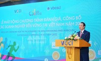 Phát động Chương trình đánh giá, công bố doanh nghiệp bền vững Việt Nam 2022