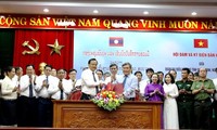 Tỉnh Quảng Bình (Việt Nam) và Savannakhet (Lào) ký kết biên bản hợp tác