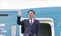 Chủ tịch Quốc hội Vương Đình Huệ về đến Hà Nội, kết thúc tốt đẹp chuyến thăm chính thức hai nước châu Âu
