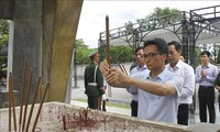 Tri ân các Anh hùng Liệt sỹ tại Nghĩa trang quốc gia đường 9, Quảng Trị