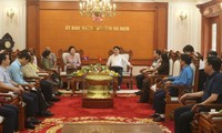 Đoàn đại biểu Trung ương Liên hiệp Công đoàn Lào thăm và làm việc tại tỉnh Hà Nam