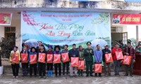 Bộ đội Biên phòng tỉnh Lai Châu tổ chức đón xuân sớm nơi bản làng vùng biên