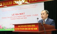 Ra mắt trang thông tin điện tử Hội Hữu nghị Việt Nam - Cuba thành phố Hà Nội
