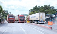 Lạng Sơn: Gần 150 xe hàng xuất khẩu ngày mùng 3 Tết Nguyên đán