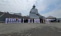 Tàu Hải quân Italy đến thành phố Hồ Chí Minh