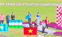 Việt Nam giành huy chương đồng giải điền kinh U20 châu Á