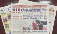 Truyền thông Lào đưa tin đậm nét về chuyến thăm và làm việc của Chủ tịch Quốc hội Việt Nam