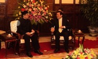 Presiden Vietnam Truong Tan Sang menerima para Duta Besar yang menyampaikan surat mandat