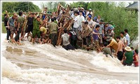  Semua organisasi internasional membantu keluarga-keluarga miskin di propinsi An Giang untuk mengalami akibat bencana alam