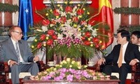 Presiden Vietnam Truong Tan Sang menerima Menteri Luar Negeri Australia