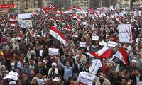 Demonstrasi berskala besar di Mesir
