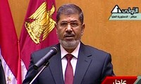 Presiden terpilih Mesir Mohamed Morsi telah dengan resmi dilantik