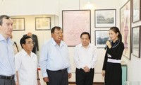 Wakil Presiden RDR Laos dan delegasi rakyat Vietnam-Laos melakukan kunjungan di propinsi Tuyen Quang