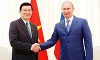 Presiden Vietnam Truong Tan Sang mengakhiri dengan baik kunjungan resmi di Rusia
