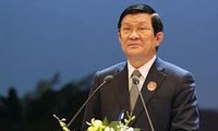 Presiden Vietnam Truong Tan Sang menerima Gubernur Daerah Wallonie-Brusel 
